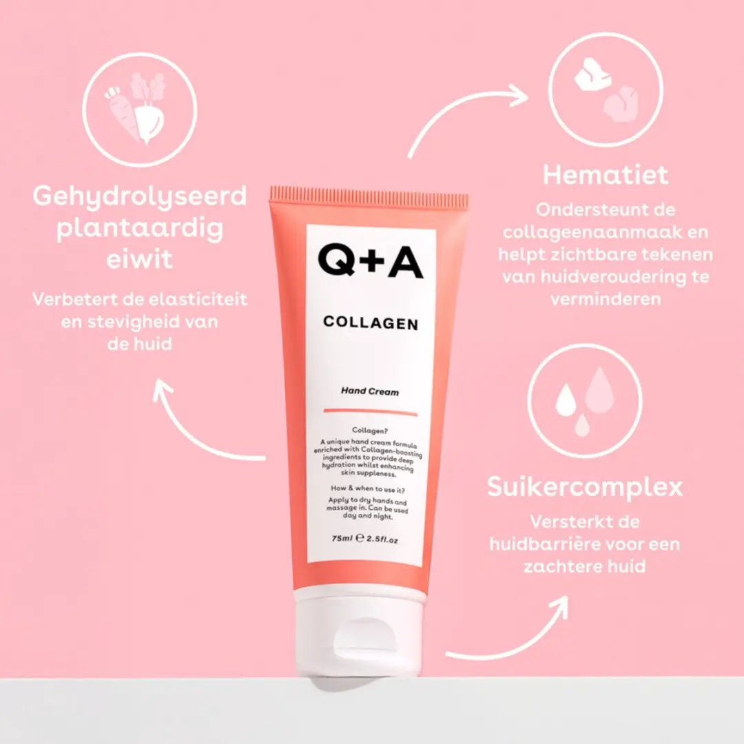 Q+A Collagen Handcrème 75ml