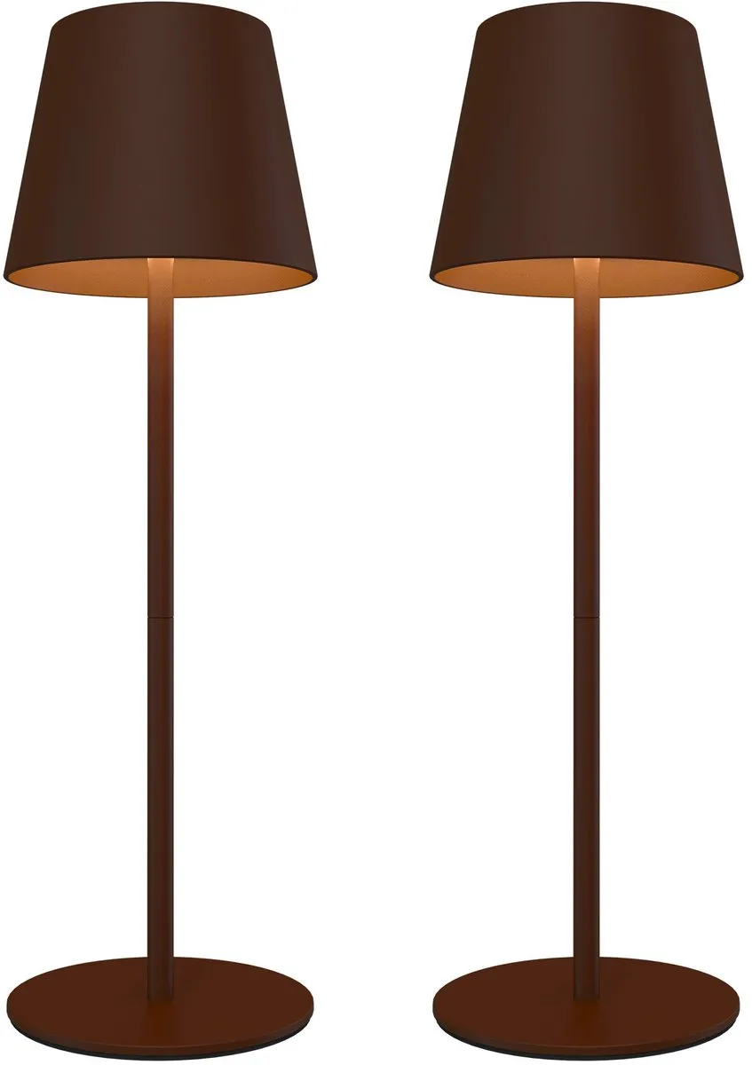 LEDVION Nyra Oplaadbare Tafellamp 2x