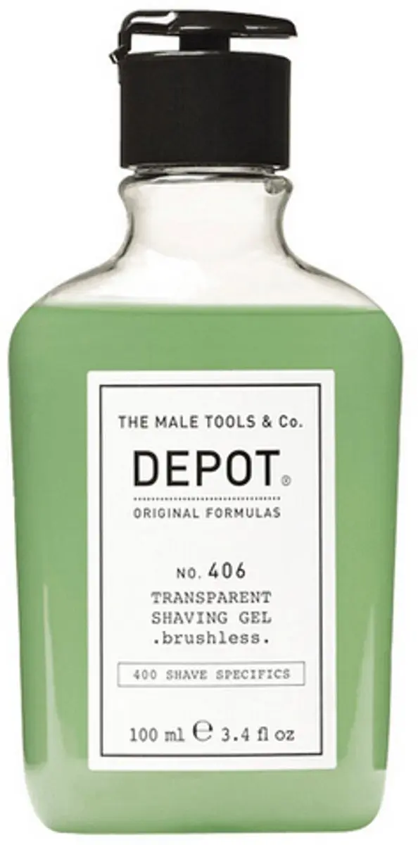 Depot 406 Transparante Scheergel 100ml