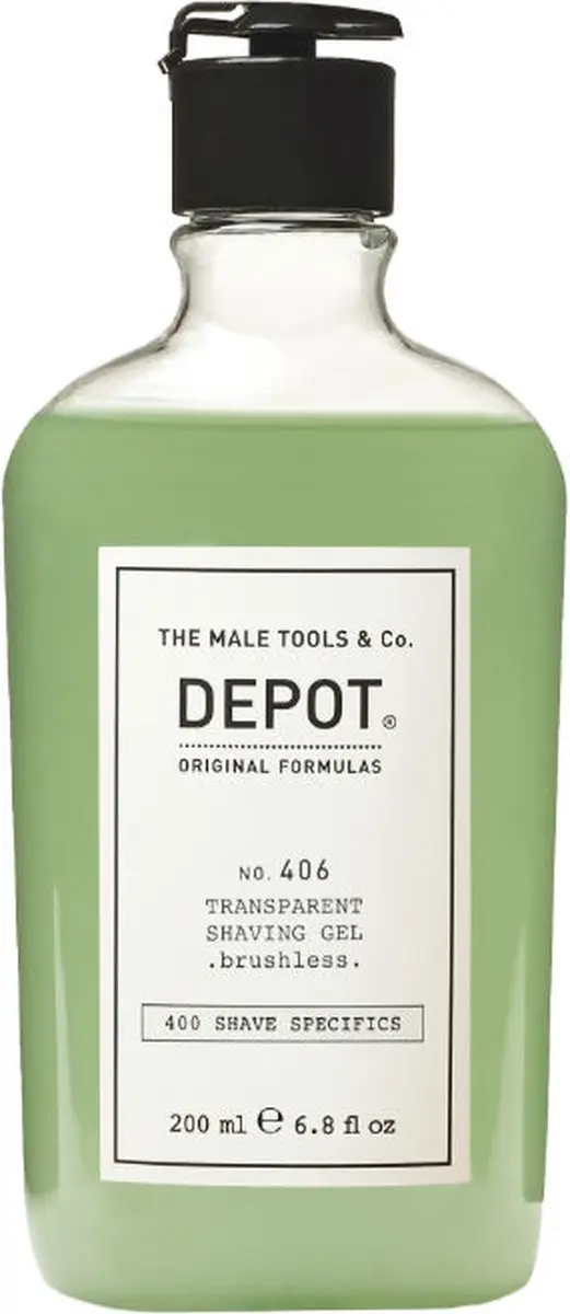 Depot 406 Transparante Scheergel 100ml