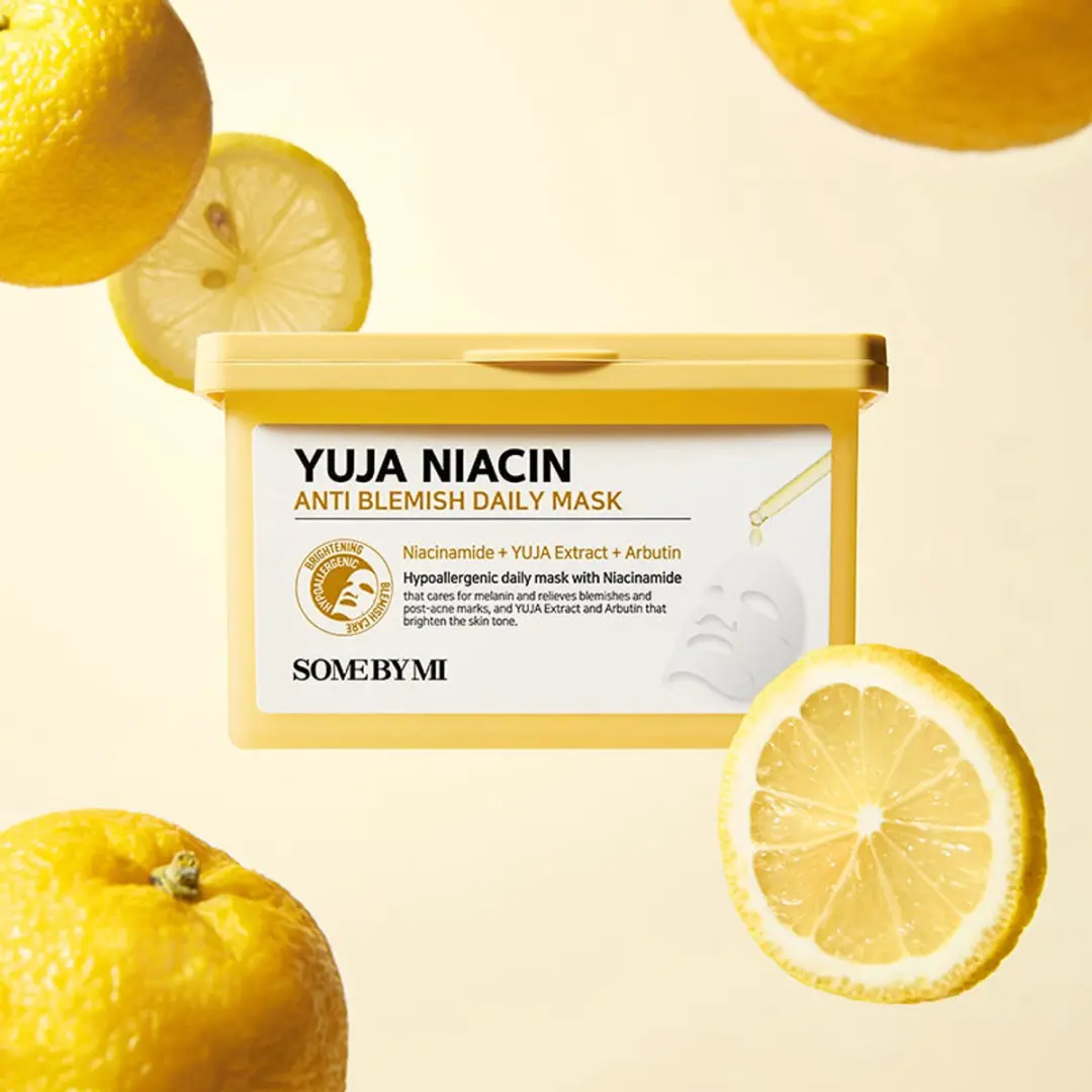 SOME BY MI Yuja Niacin Anti-Blemish Mask 30 Stuks