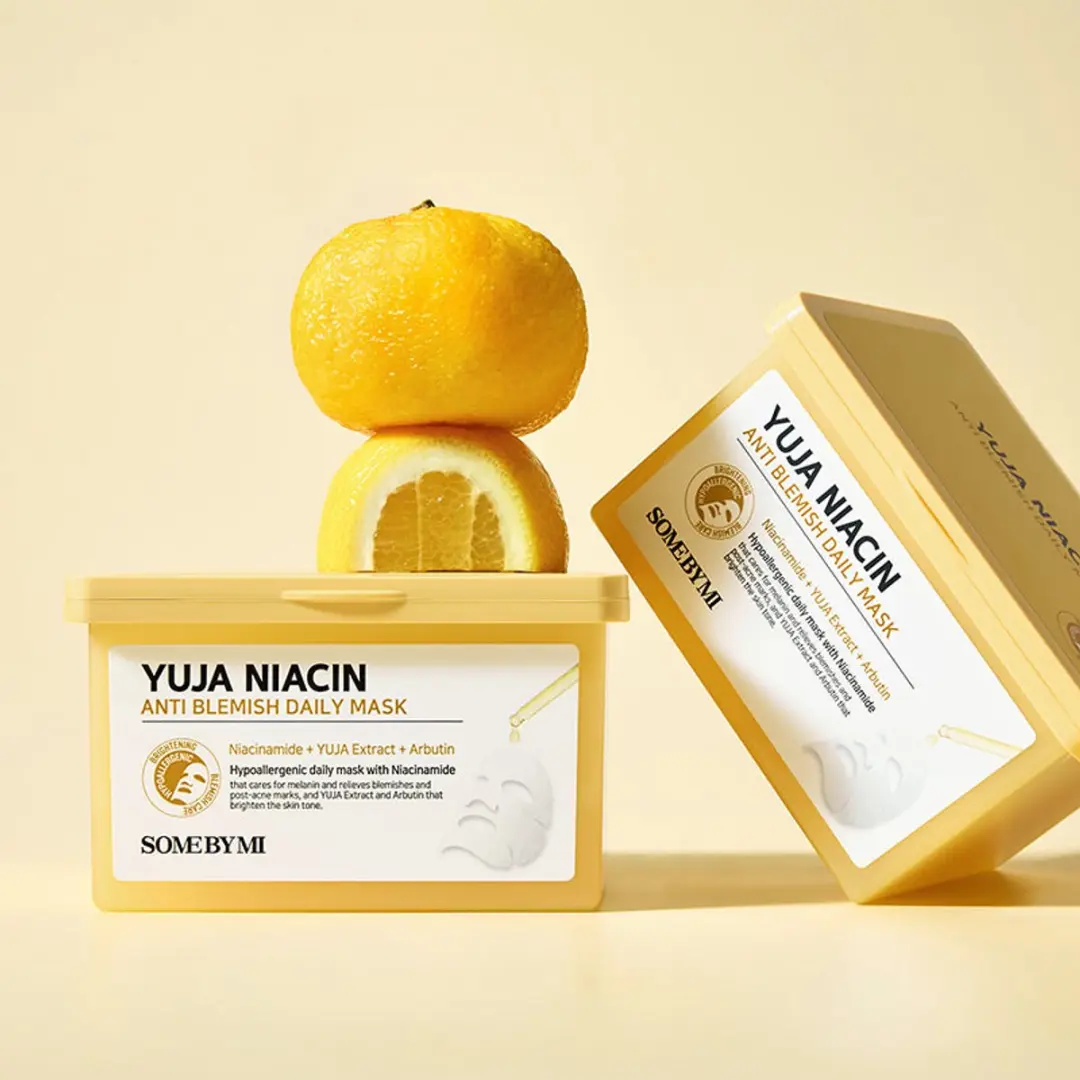 SOME BY MI Yuja Niacin Anti-Blemish Mask 30 Stuks