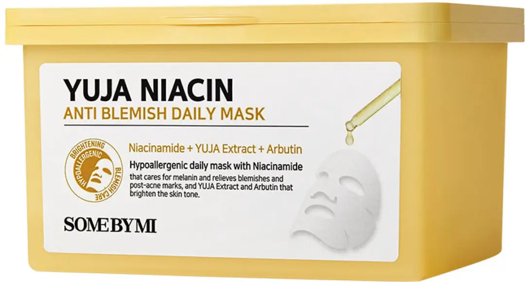 SOME BY MI Yuja Niacin Anti-Blemish Mask 30 Stuks