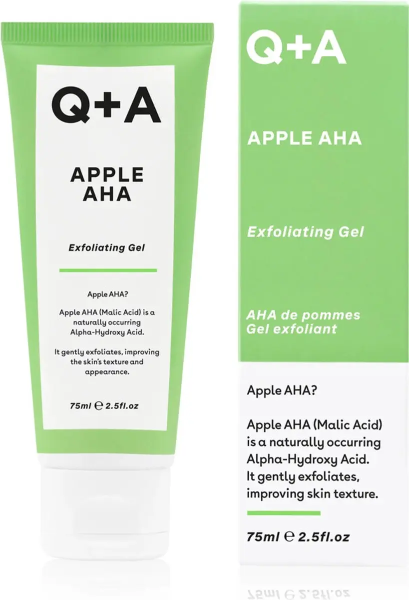 Q+A Apple AHA Exfoliating Gel 75ml - afbeelding 5 van 6