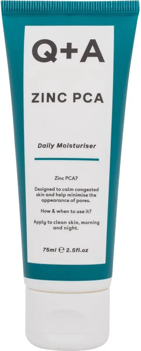 Q+A Zinc PCA Daily Moisturiser 75ml