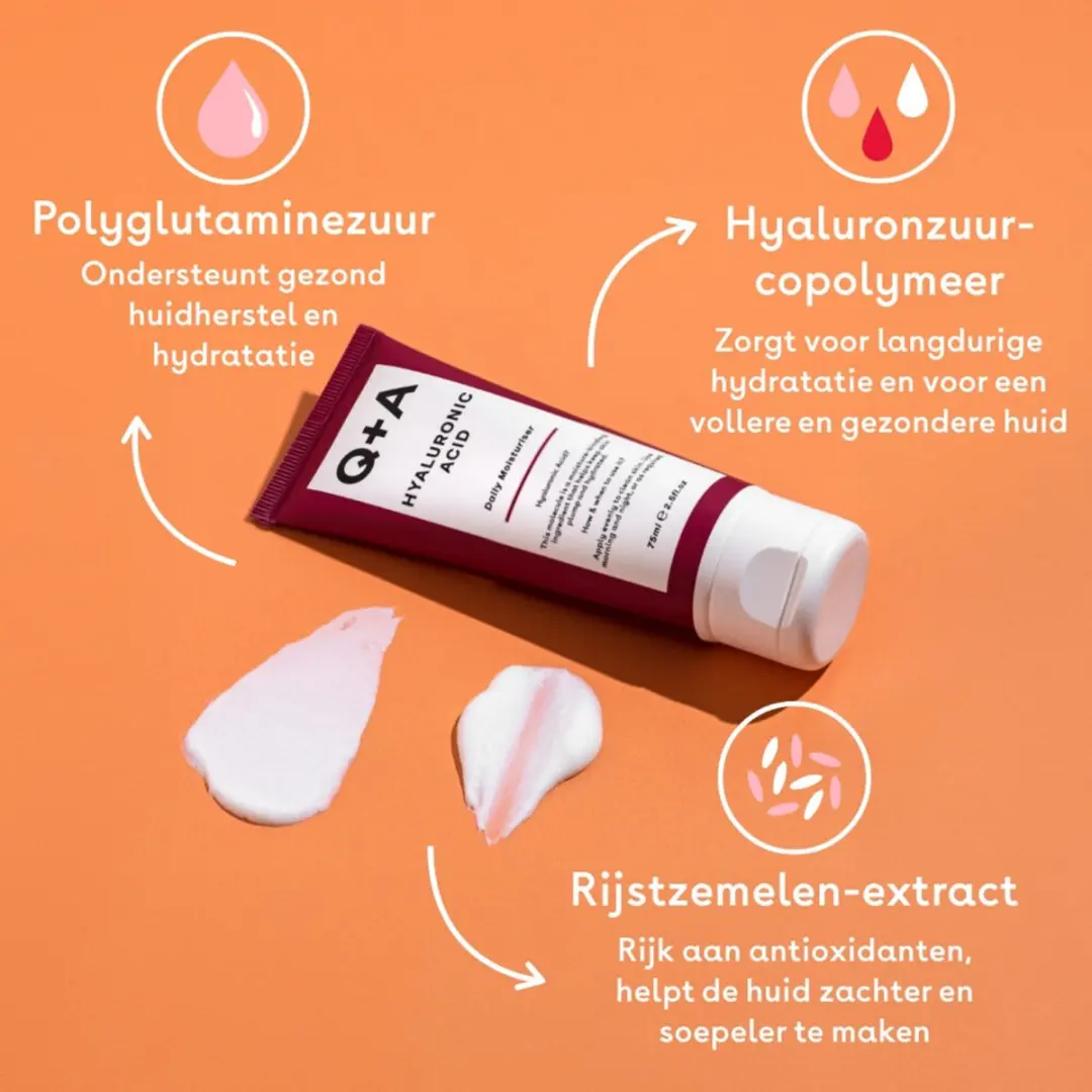 Q+A Hyaluronzuur Dagcrème 75ml