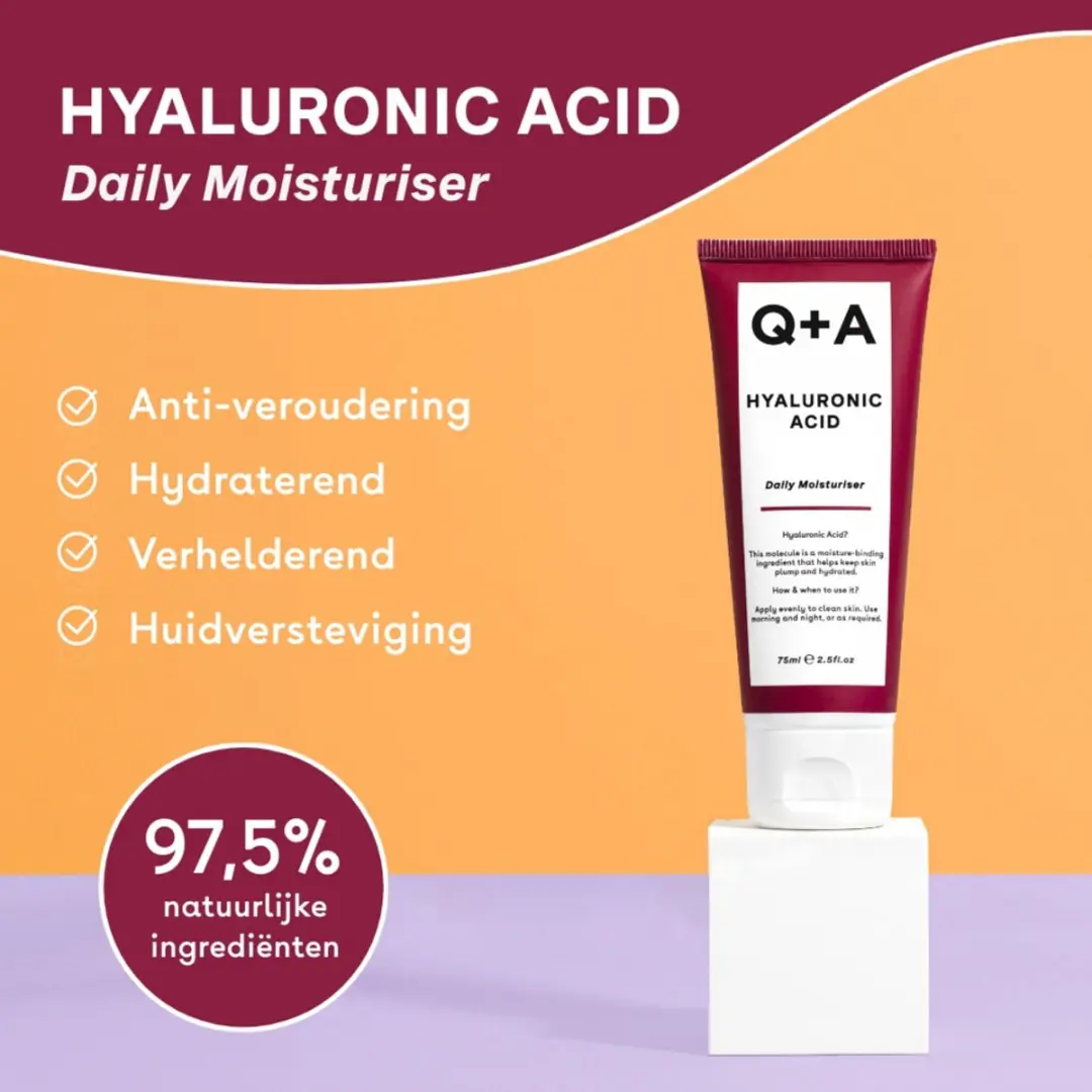 Q+A Hyaluronzuur Dagcrème 75ml
