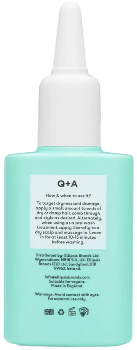 Q+A Nourishing Hair & Scalp Oil 50ml