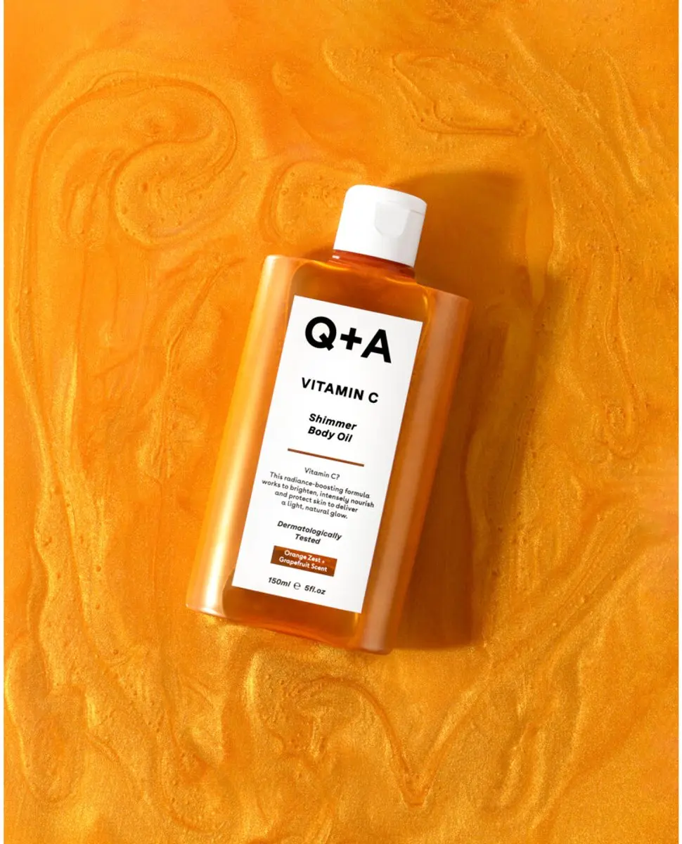 Q+A Shimmer Body Oil Vitamine C 150ml