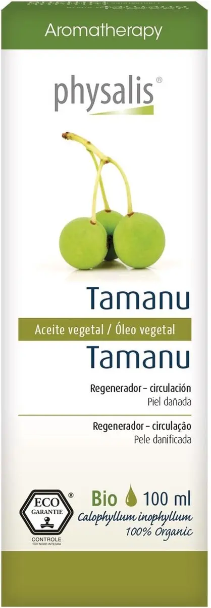 Physalis Tamanu Olie 100ml