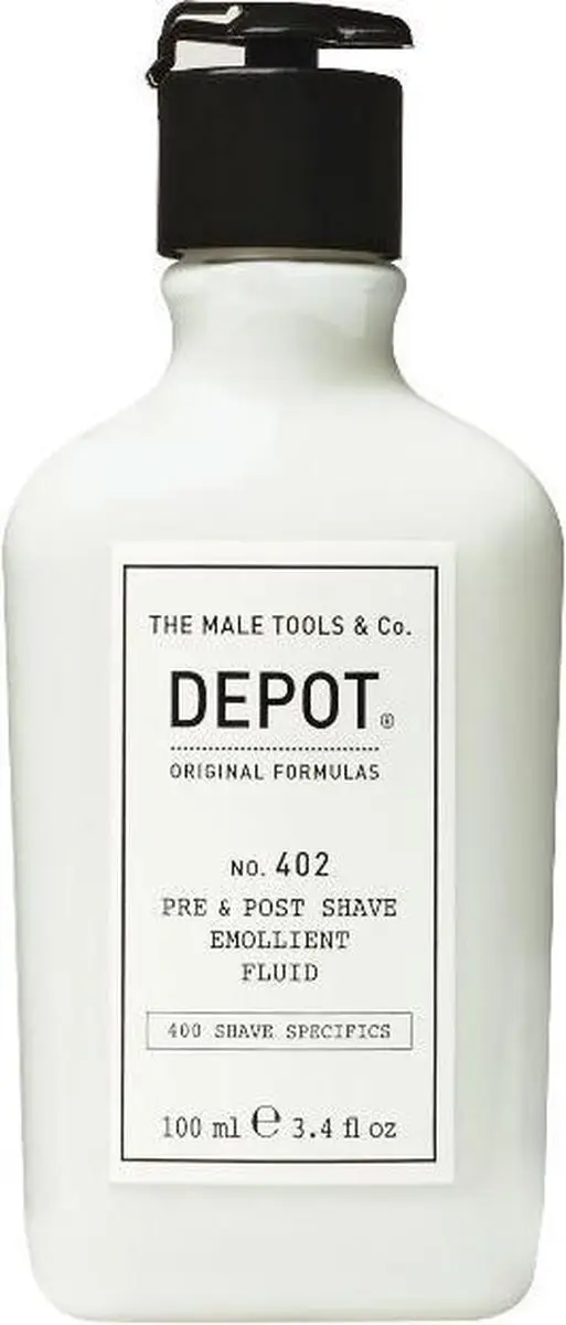 Depot 402 Pre & Post Shave Emollient Fluid 100ml