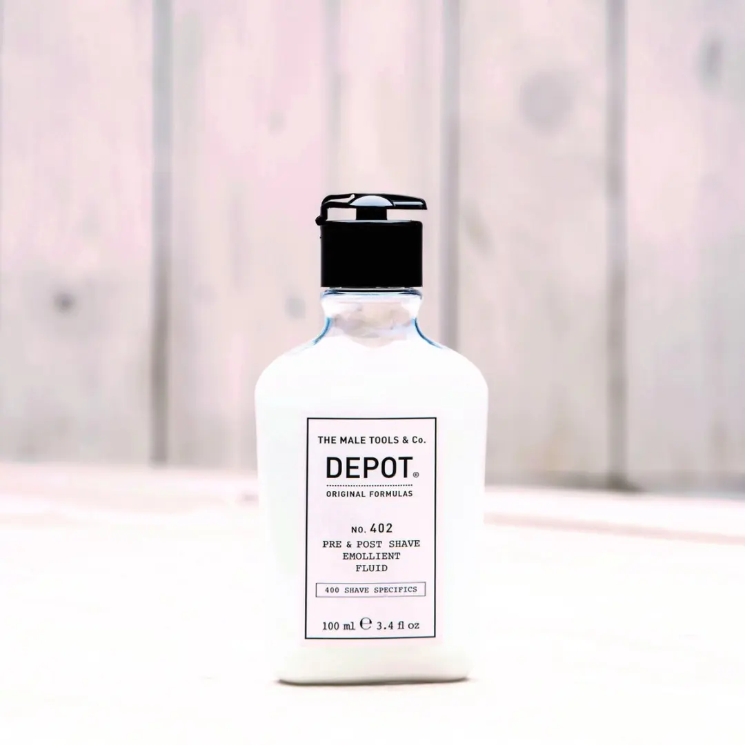 Depot 402 Pre & Post Shave Emollient Fluid 100ml