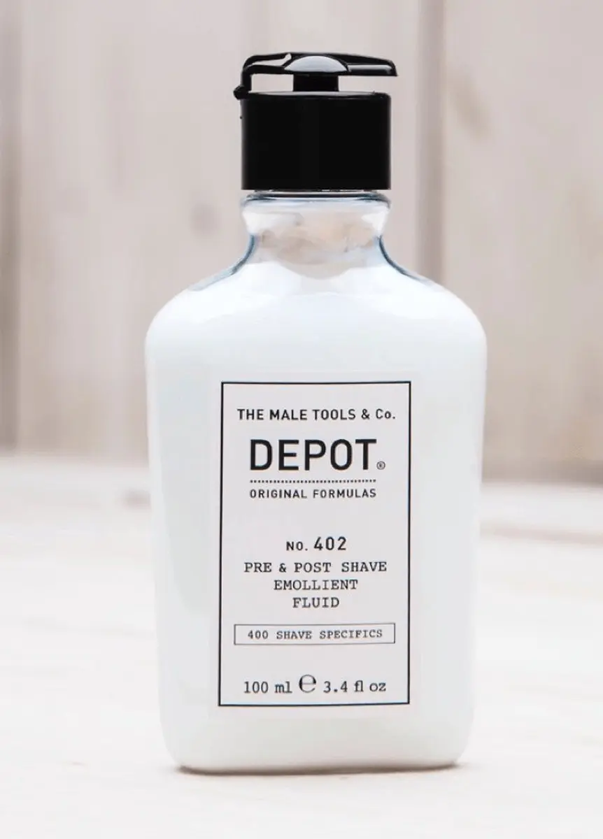 Depot 402 Pre & Post Shave Emollient Fluid 100ml