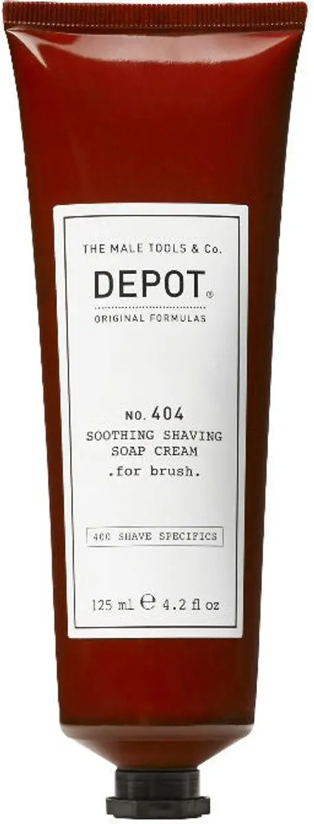 Depot 404 Soothing Scheercrème 125ml