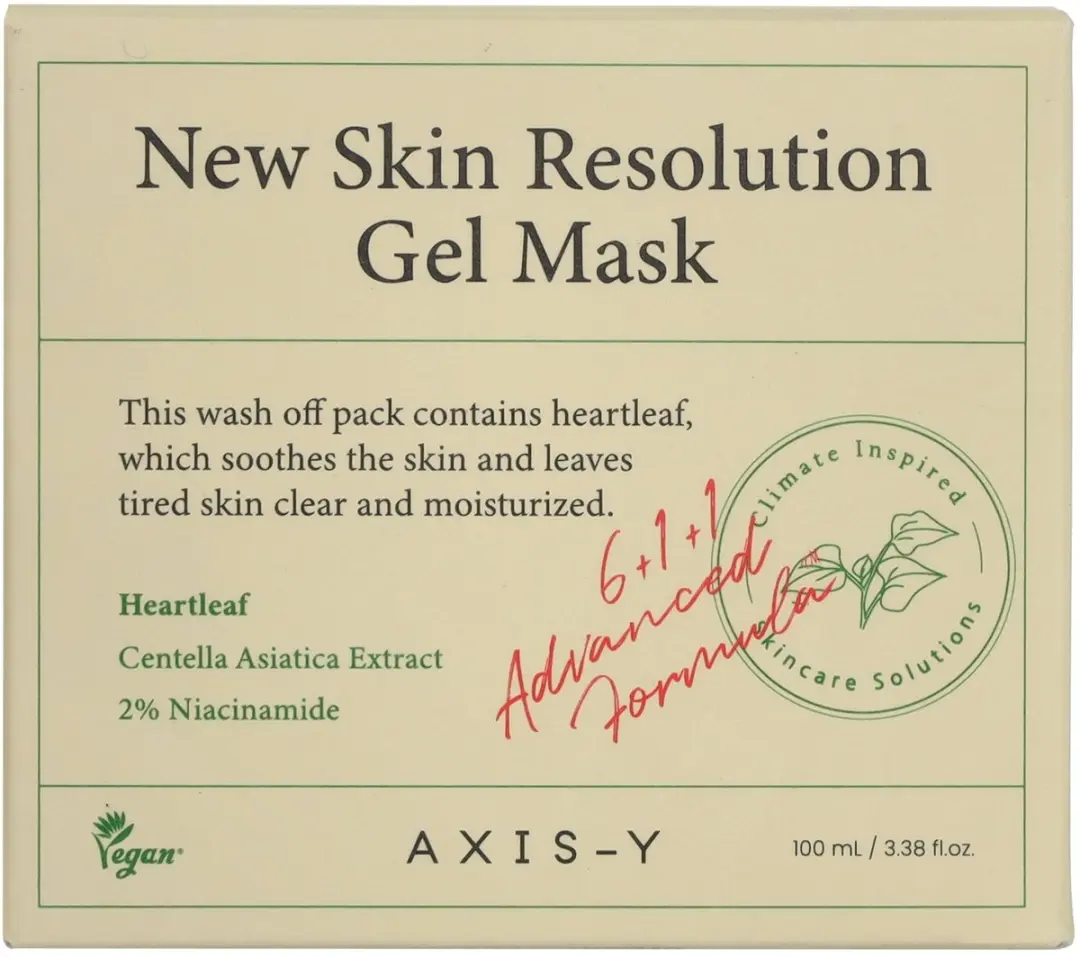 AXIS-Y New Skin Resolution Gel Mask 100ml - Kalmerend