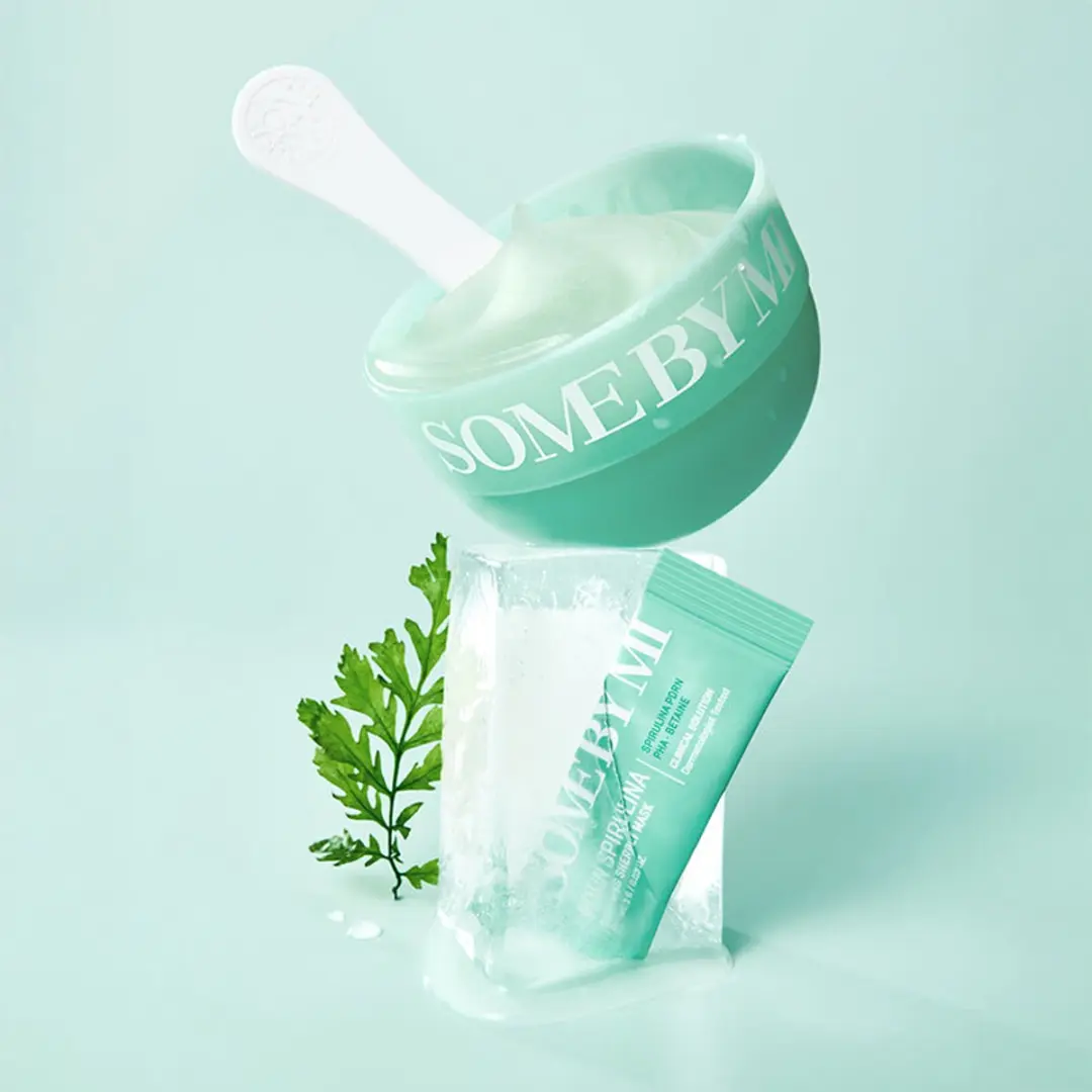 SOME BY MI PDRN Spirulina Soothing Sherbet Mask - 10 Stuks