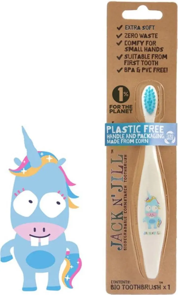 Jack N' Jill Tandenborstel Unicorn - afbeelding 2 van 2
