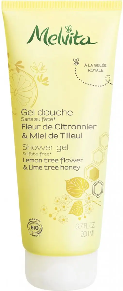 Gel Fleur de Citronnier & Miel de Tilleul Melvita (200 ml)