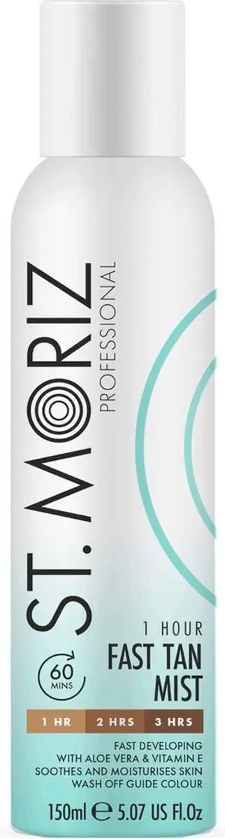 St. Moriz Professional 1 Hour Fast Tan Mist 150ml - afbeelding 2 van 2