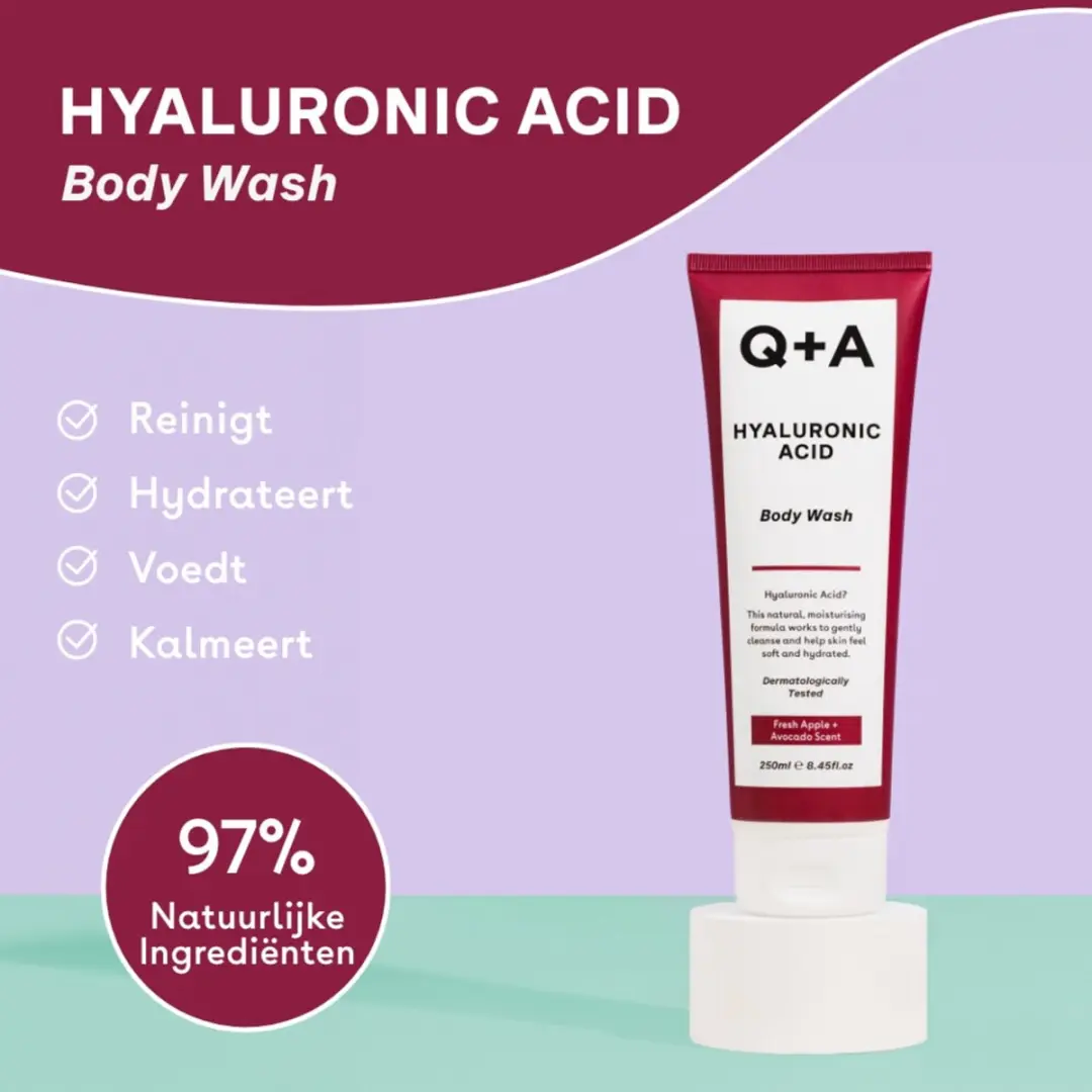 Q+A Hyaluron Body Wash 250ml