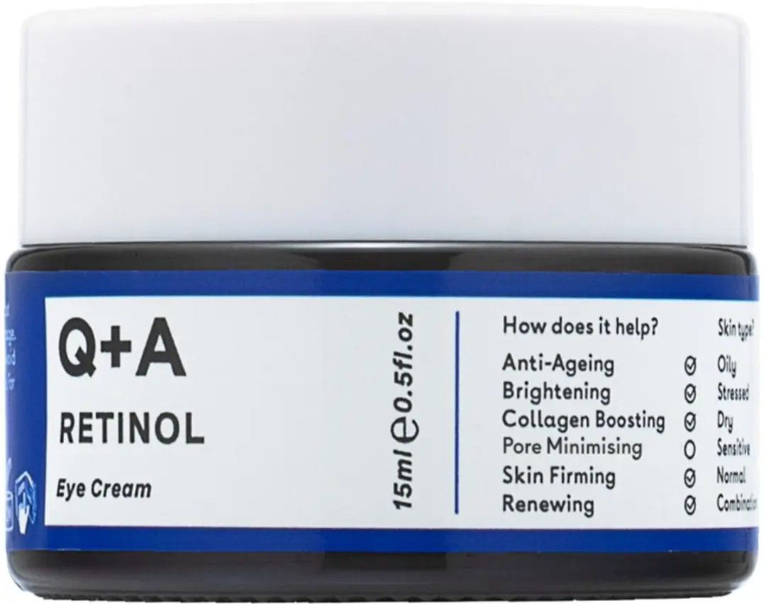 Q+A Retinol Oogcrème 15ml