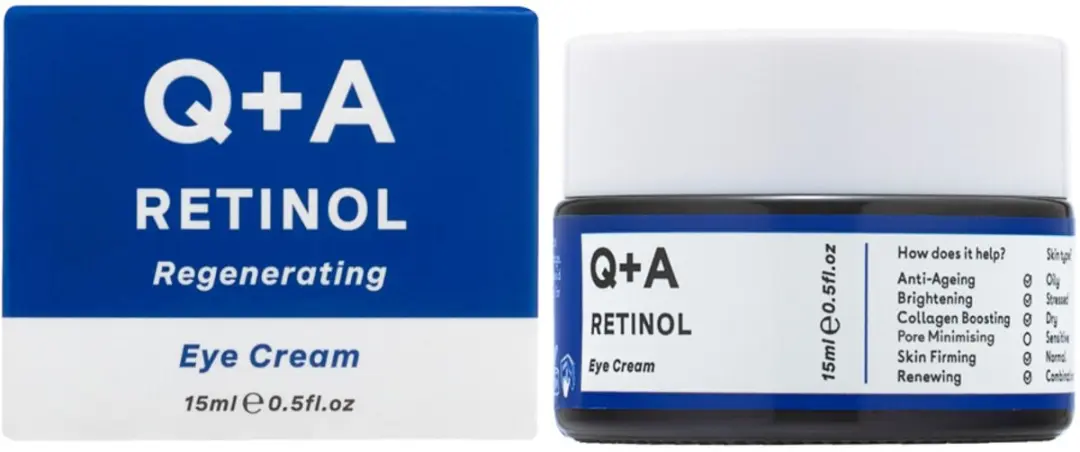Q+A Retinol Oogcrème 15ml