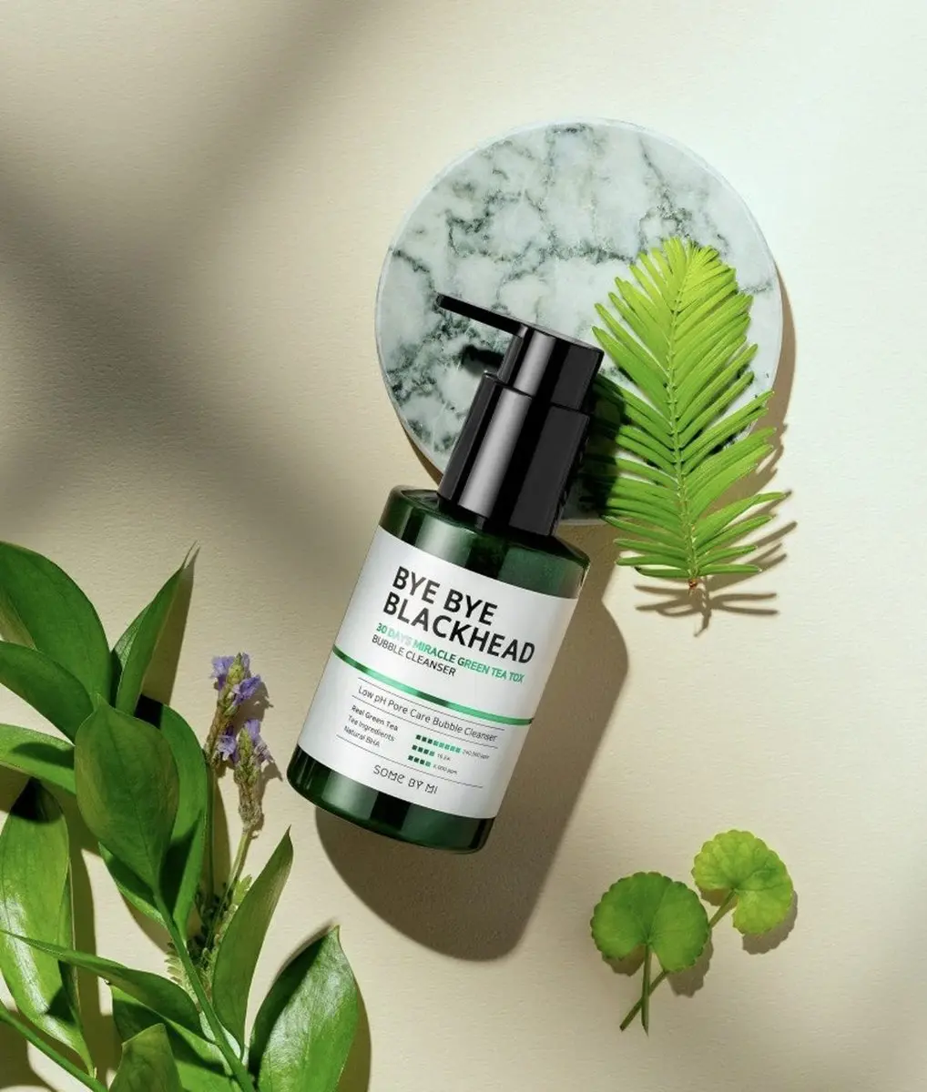 SOME BY MI Bye Bye Blackhead Green Tea Tox Bubble Cleanser 120ml