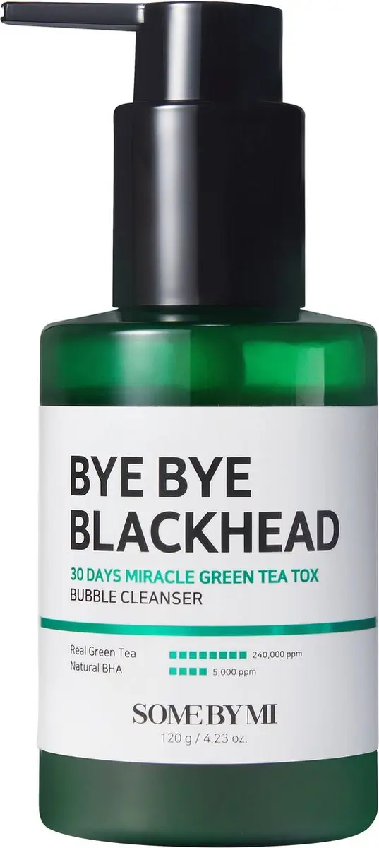 SOME BY MI Bye Bye Blackhead Green Tea Tox Bubble Cleanser 120ml
