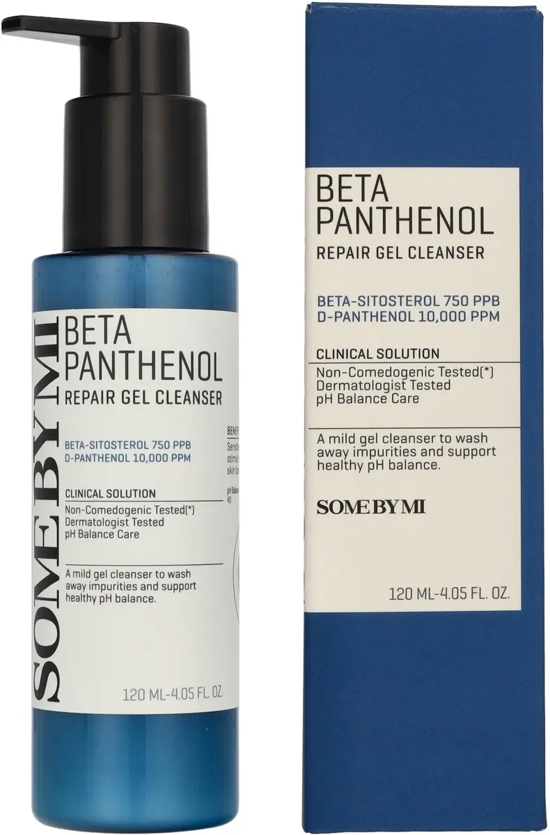 SOME BY MI Beta Panthenol Repair Gel Cleanser 120ml