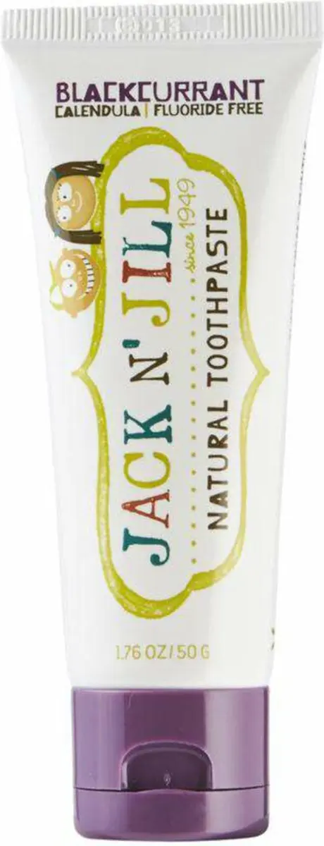 Jack N' Jill Kids Natuurlijke Tandpasta Zwarte Bes 50ml