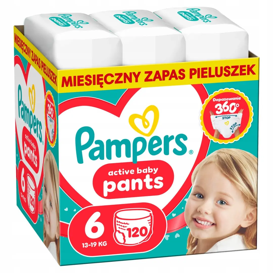 Pampers Active Babybroekje Maat 6