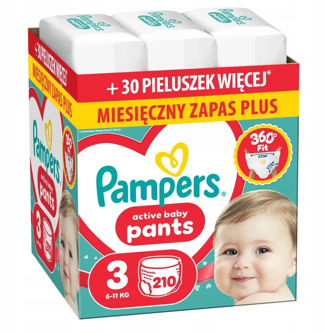 Pampers Pants Maat 3 210 Stuks