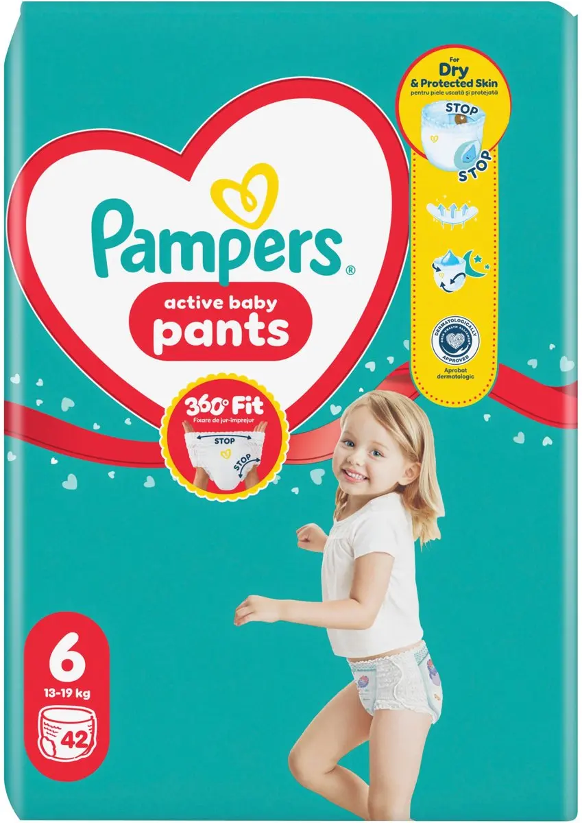 Pampers Active Baby Pants Maat 6 44 Stuks