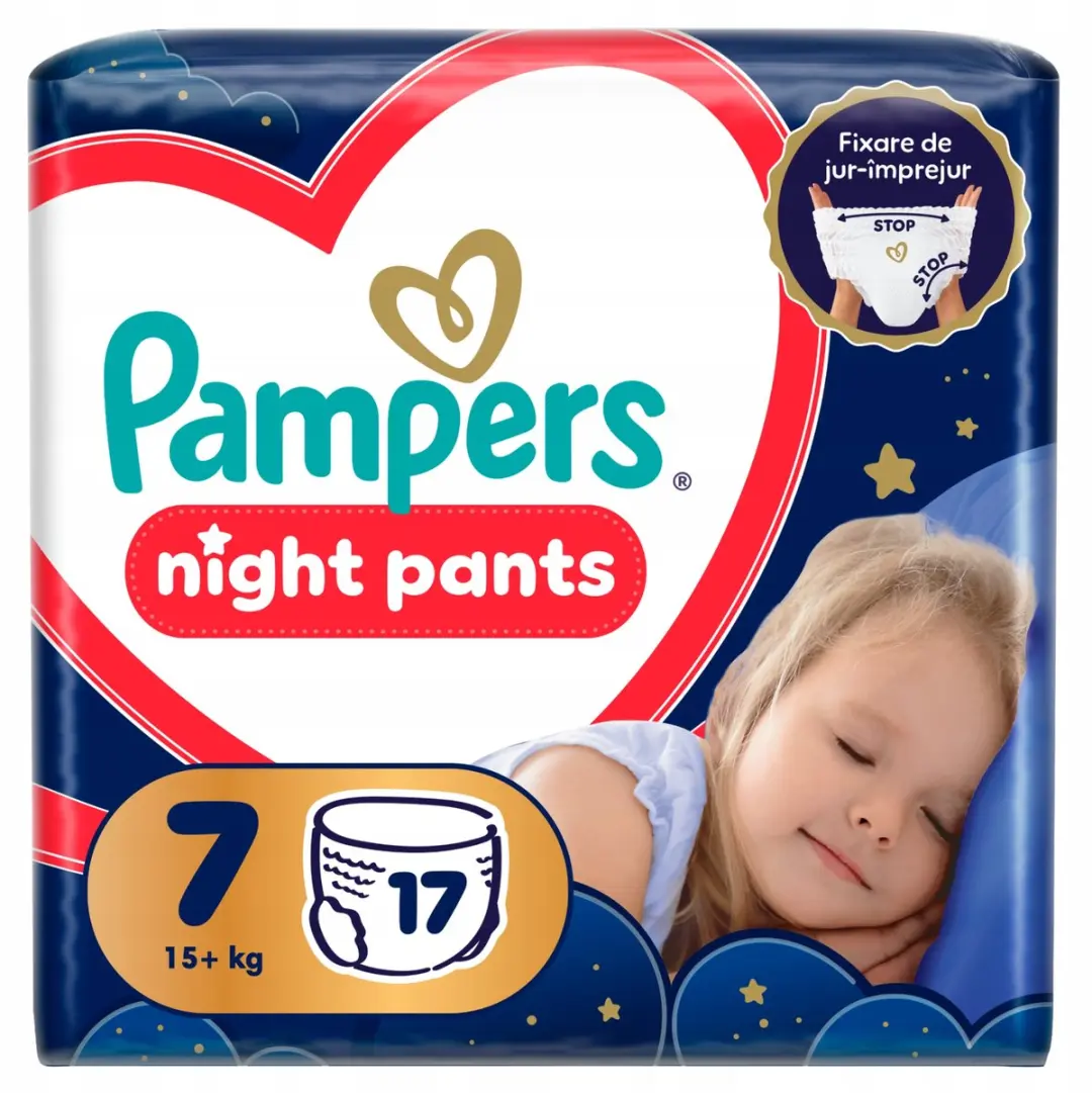 Pampers Night Broekje Maat 7