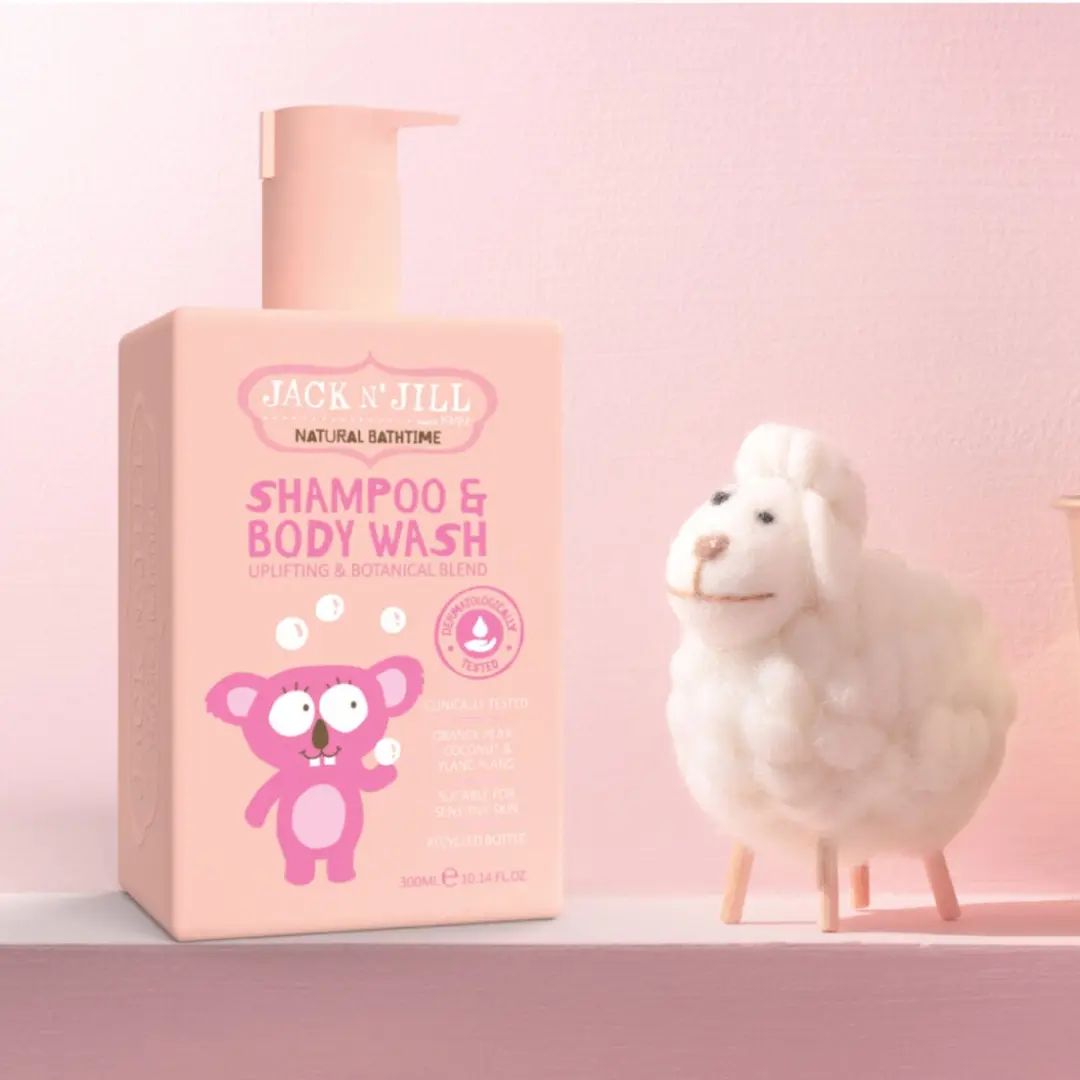 Jack N' Jill Uplifting Botanical Shampoo & Body Wash 300ml