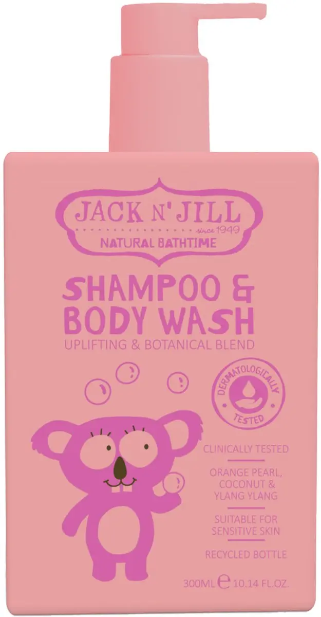 Jack N' Jill Uplifting Botanical Shampoo & Body Wash 300ml