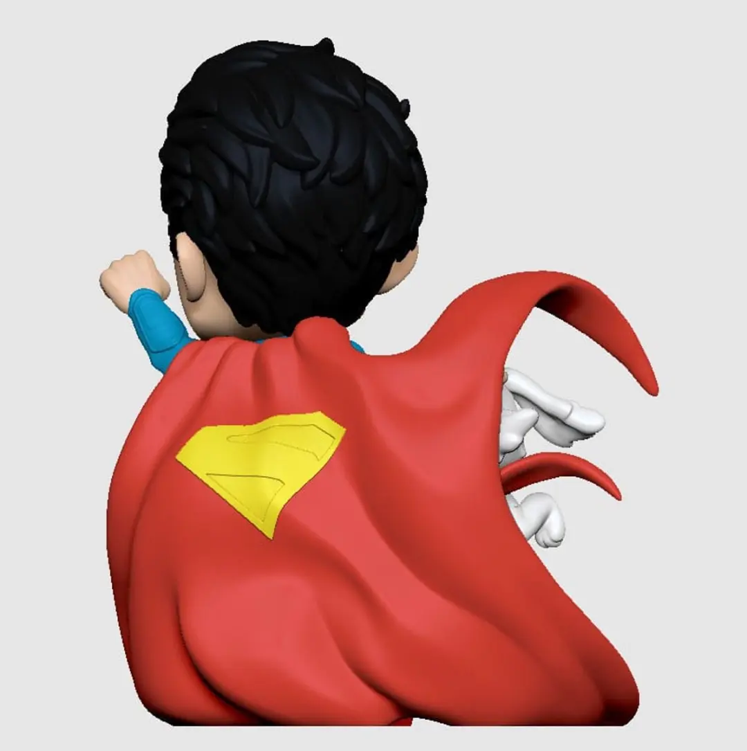 Youtooz Superman 2025 Vinyl Figure - Superman & Krypto 13cm - Multi - afbeelding 4 van 4