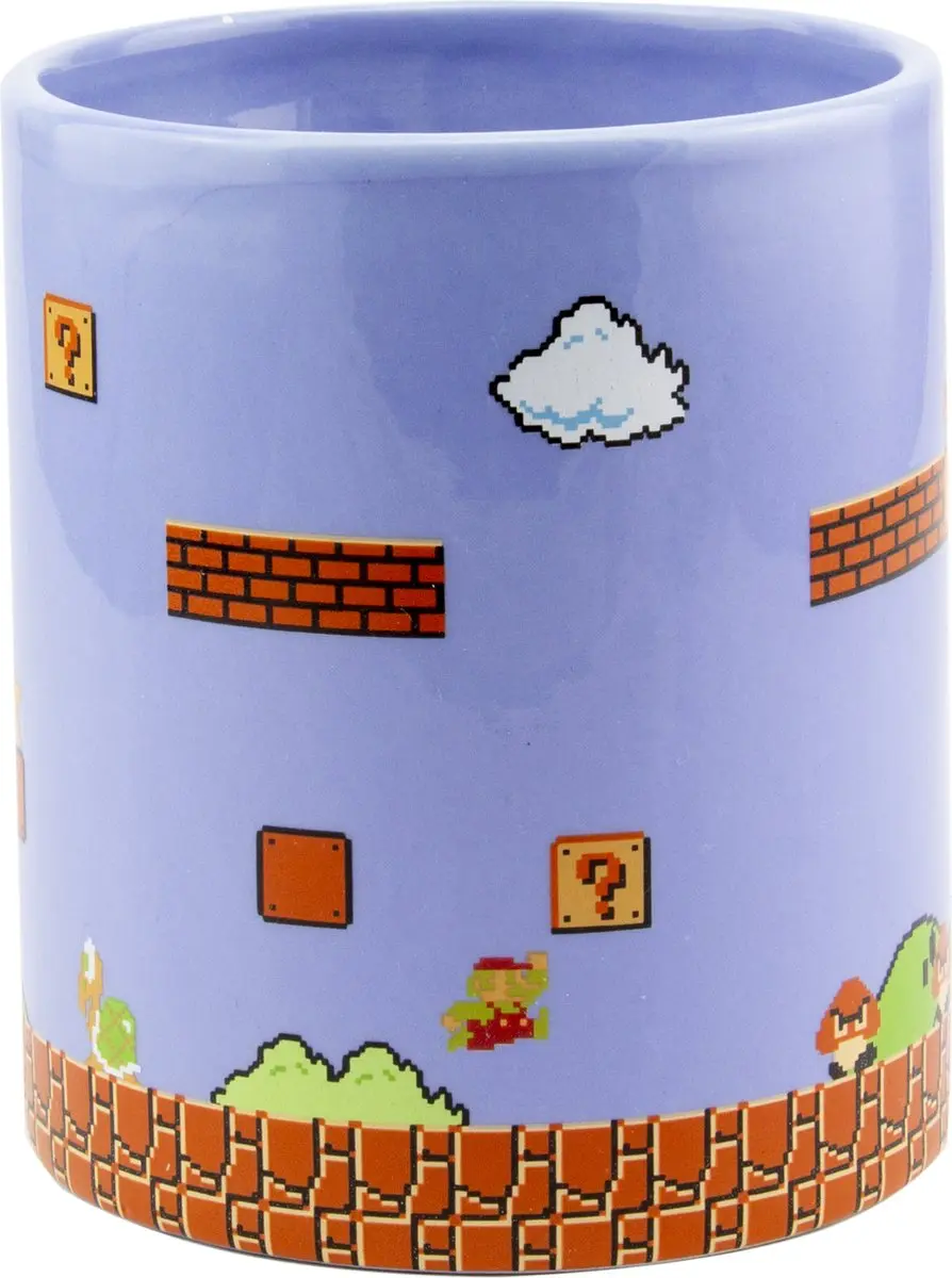 Paladone Nintendo Super Mario Bros. Mok - 300ml - Blauw