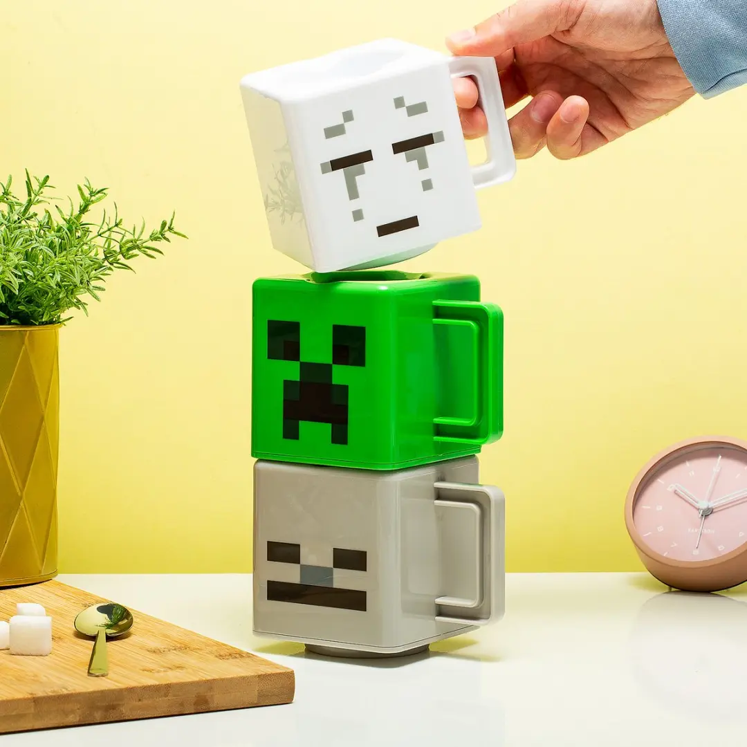 Paladone Minecraft Stapelbare Mokken PP9459MCF