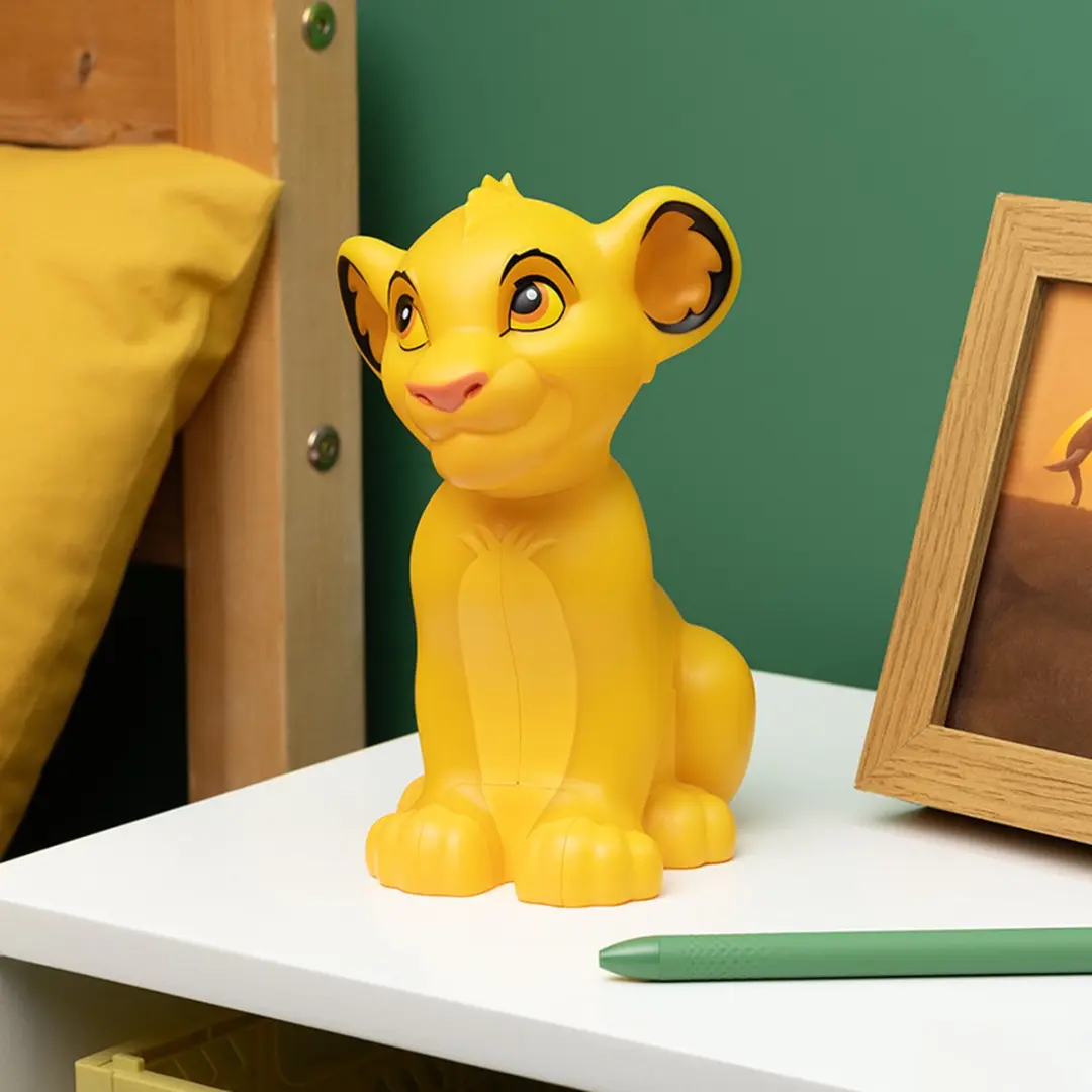 Paladone Disney The Lion King 3D Lamp Simba - Veelkleurig