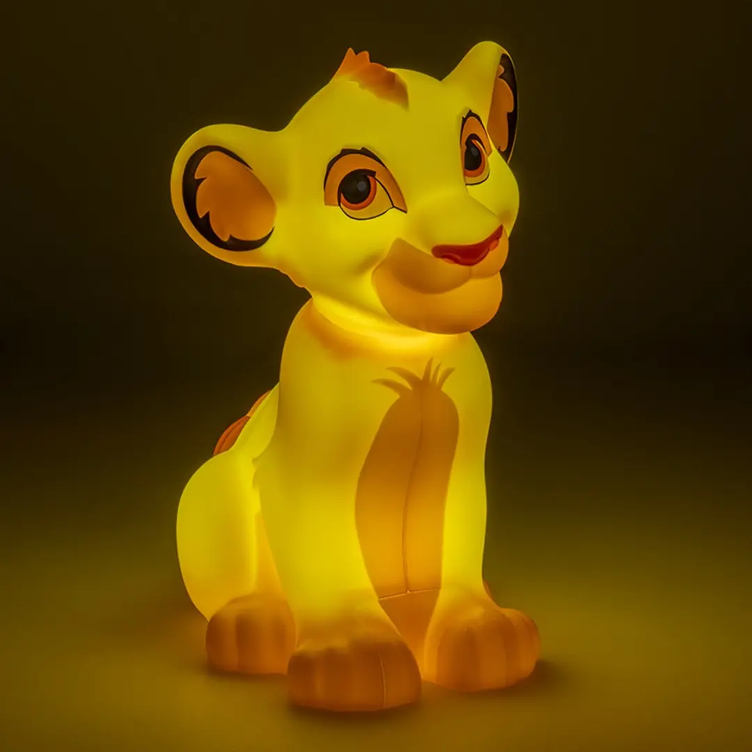 Paladone Disney The Lion King 3D Lamp Simba - Veelkleurig