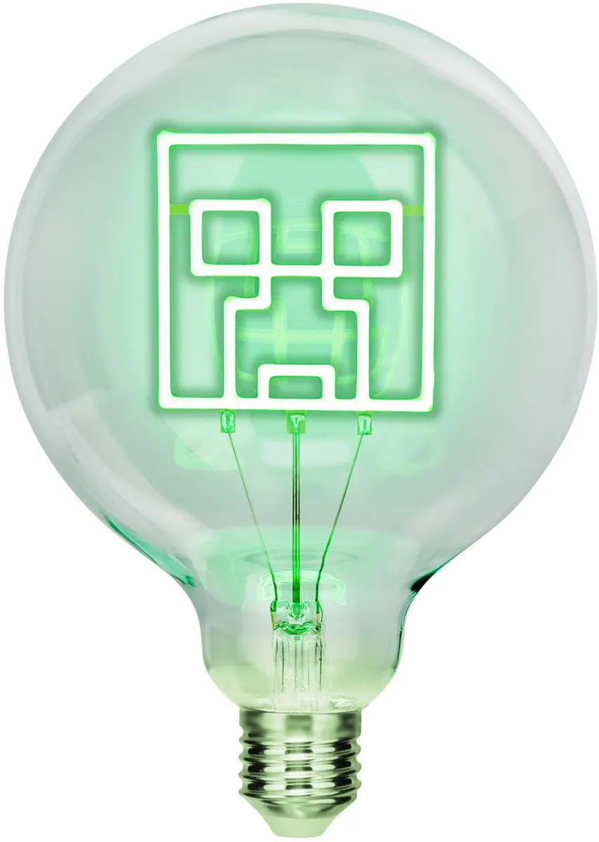 Paladone Minecraft Creeper LEDlamp - Groen - E27