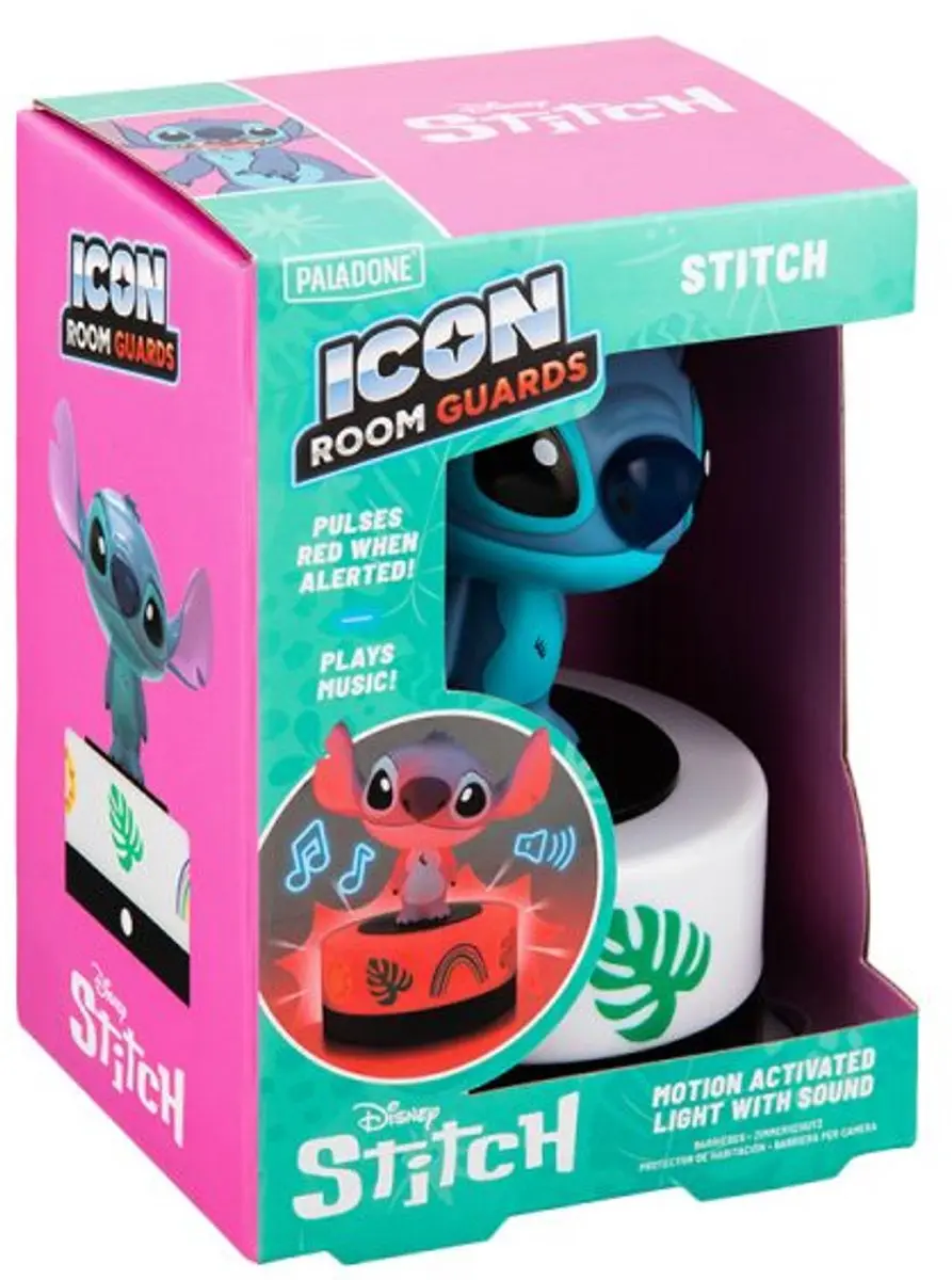 Disney Stitch Bewegingsensor Nachtlamp - Multi