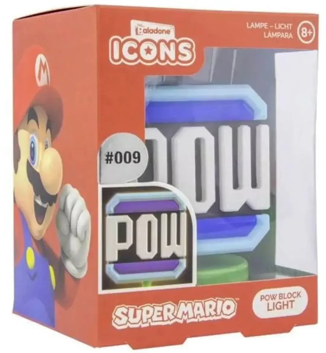Paladone Pow Block Icon Light - Multikleur
