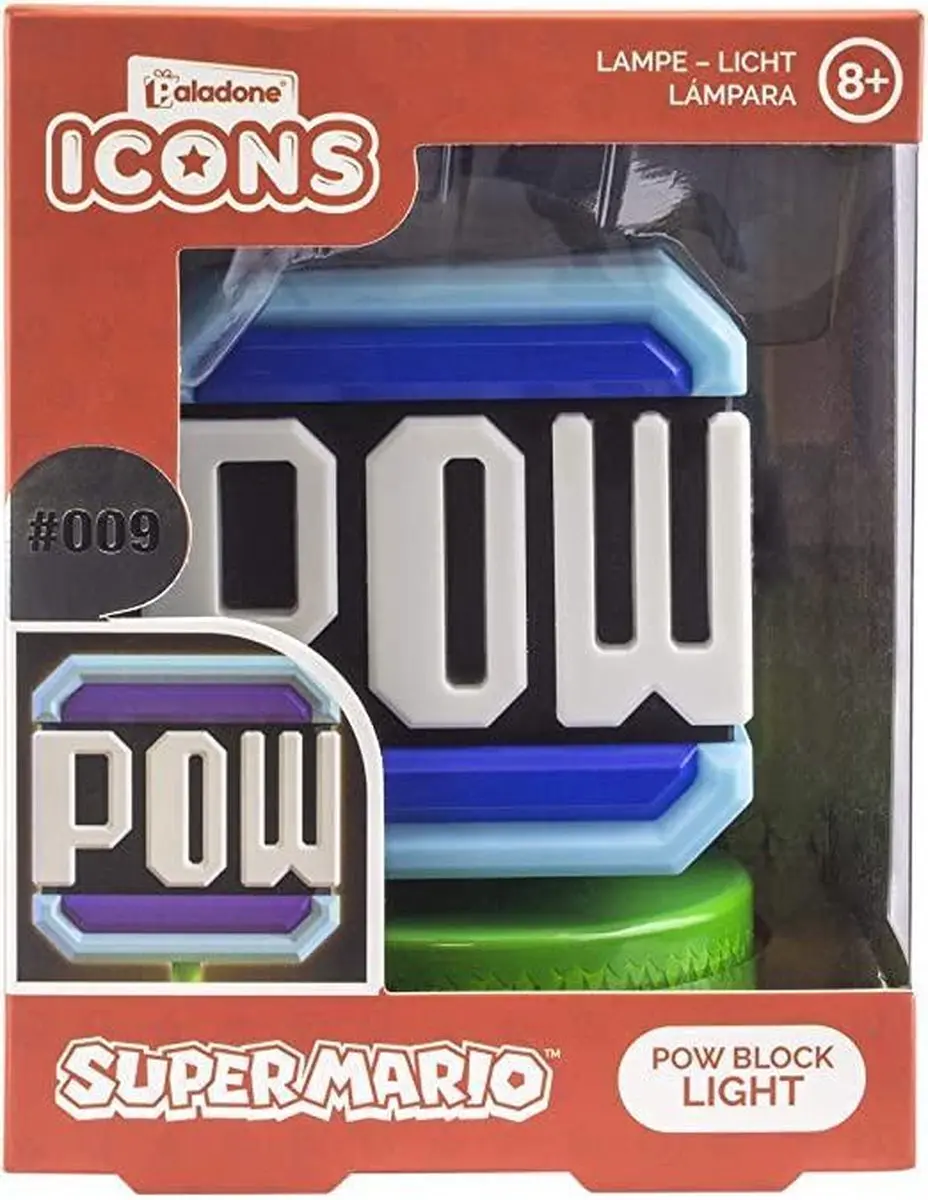 Paladone Pow Block Icon Light - Multikleur