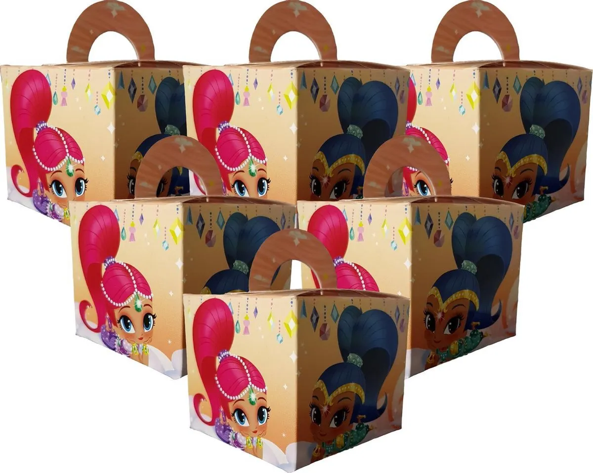 Nickelodeon Shimmer & Shine Traktatie Doosjes
