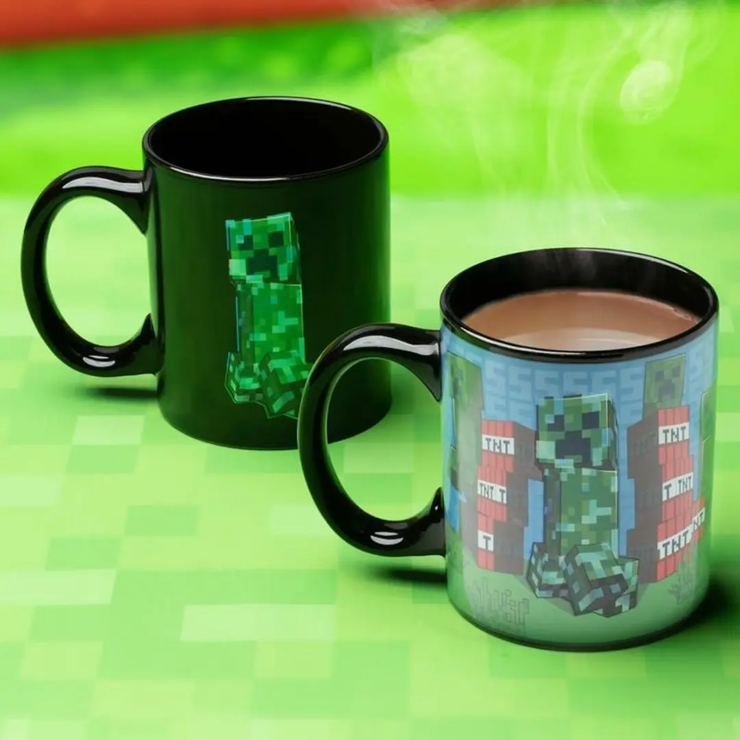 Paladone Minecraft Creeper Heat Change Mok 300ml PP7975MCF