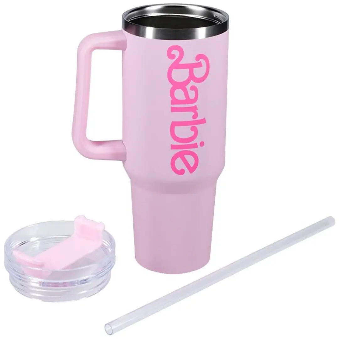 Paladone Barbie Travel Tumbler 1,2L - Roze