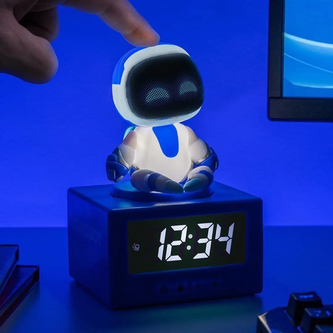 Paladone Astro Bot Wekker - Nachtlamp 17cm - Astrobot