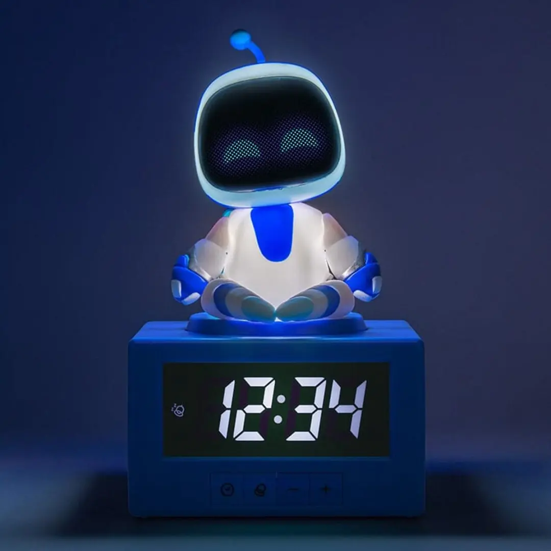 Paladone Astro Bot Wekker - Nachtlamp 17cm - Astrobot